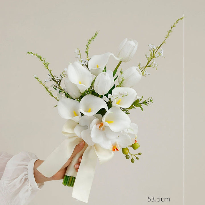 Artificial Calla Lily Flower Bridal Bouquet