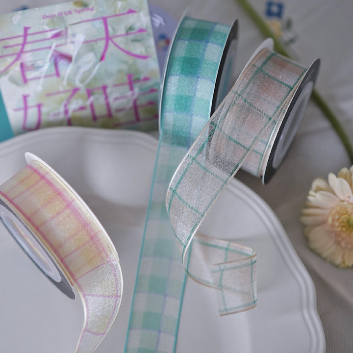 Transparent Cambridge Organza Ribbon (25mmx10Yd)