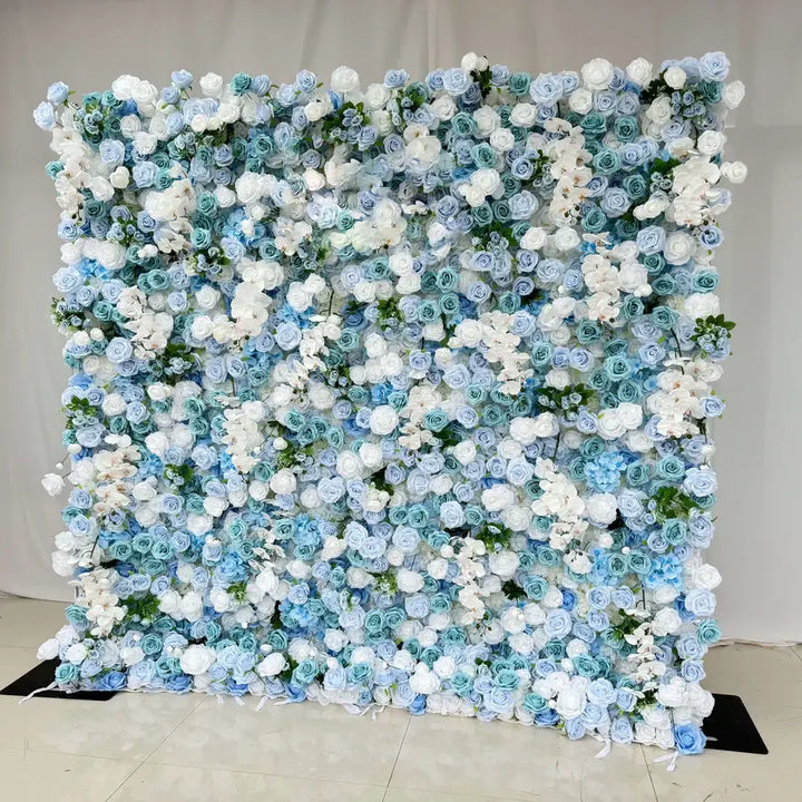Floral wall backdrop for weddings, proms, and parties