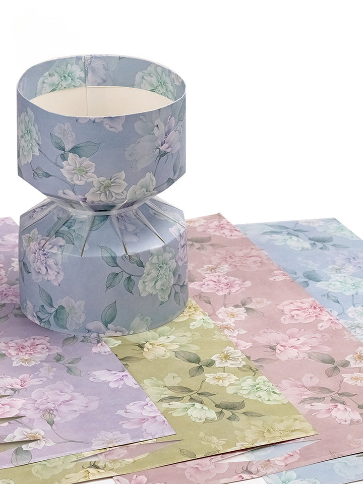 Floral Lining Paper for Bouquet Wrapping Pack 10