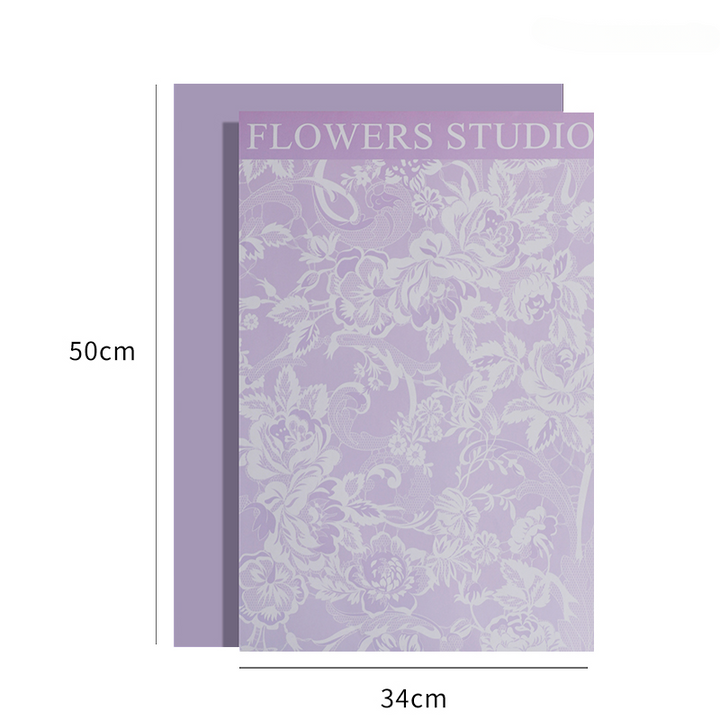 Flowers Studio Florist Wrapping Paper Pack 20 (50x34cm)