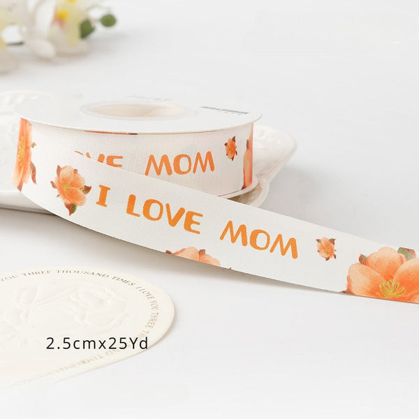 Mother's Day Gift Packaging Ribbon