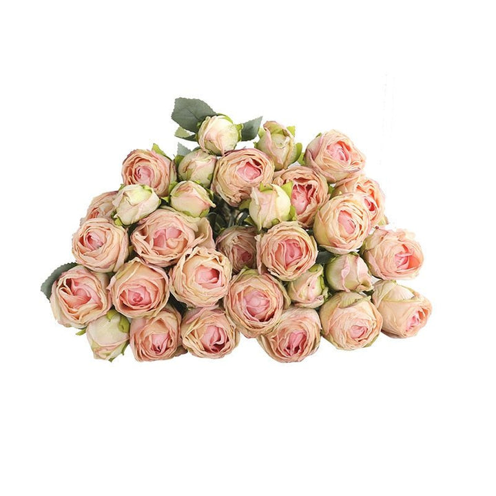 10 Heads Artificial Long Stem Ranunculus Flower, perfect as silk artificial flowers.