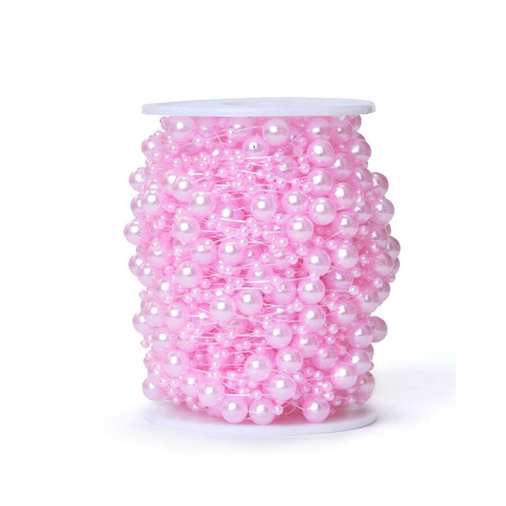 10 Meters Artificial Pearl Beading Ribbon for DIY Crafting is a perfect addition to your florist supplies collection.