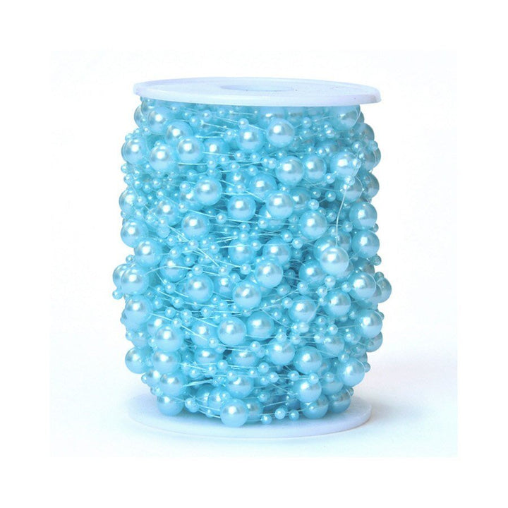 10 Meters Artificial Pearl Beading Ribbon for DIY Crafting is a perfect addition to your floral supplies collection.