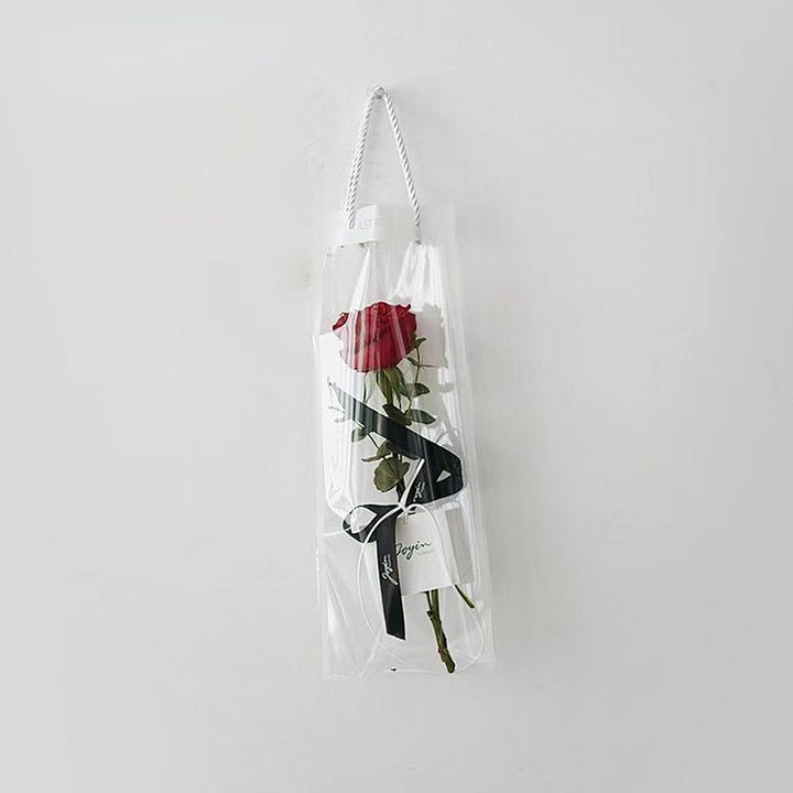 10 pcs Flower Packaging Bags Plastic Wrap for Bouquets