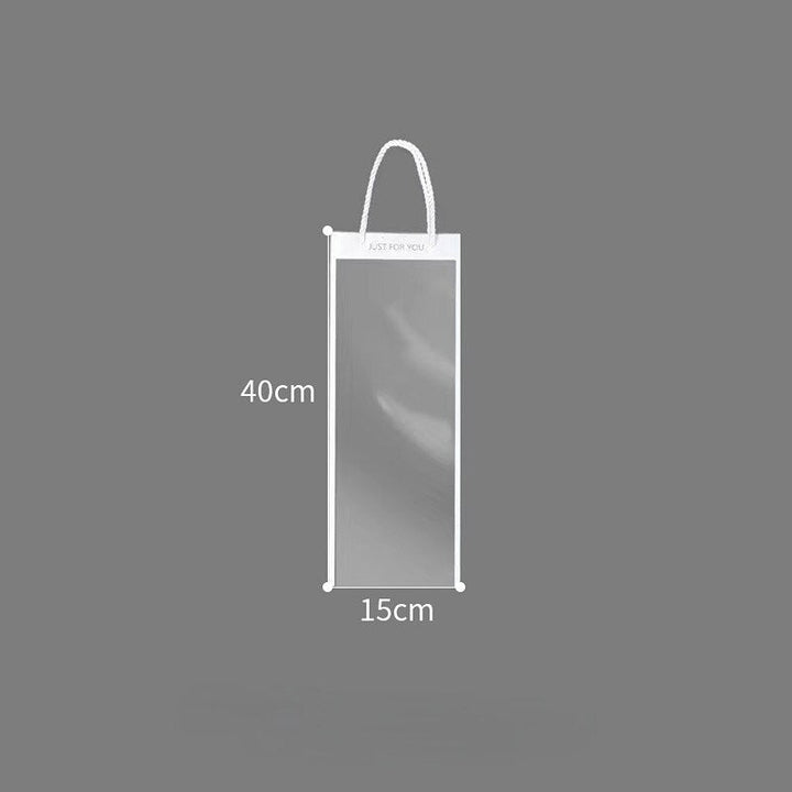 10 pcs Flower Packaging Bags Plastic Wrap for Bouquets