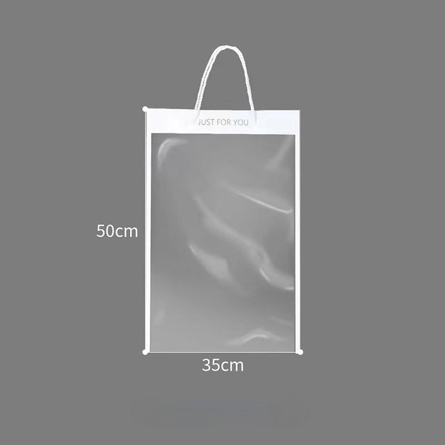 10 pcs Flower Packaging Bags Plastic Wrap for Bouquets