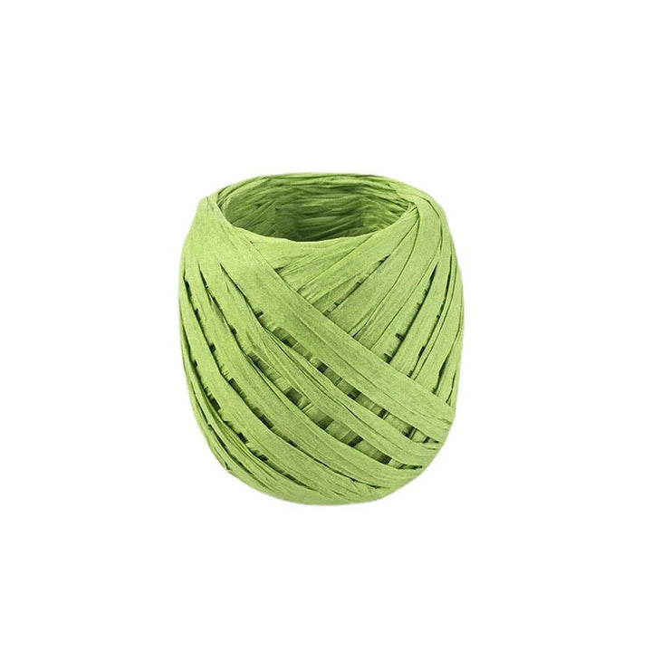 10 Rolls Raffia Ribbon Rope Twine Strings Florist Bouquets Packaging Ribbon