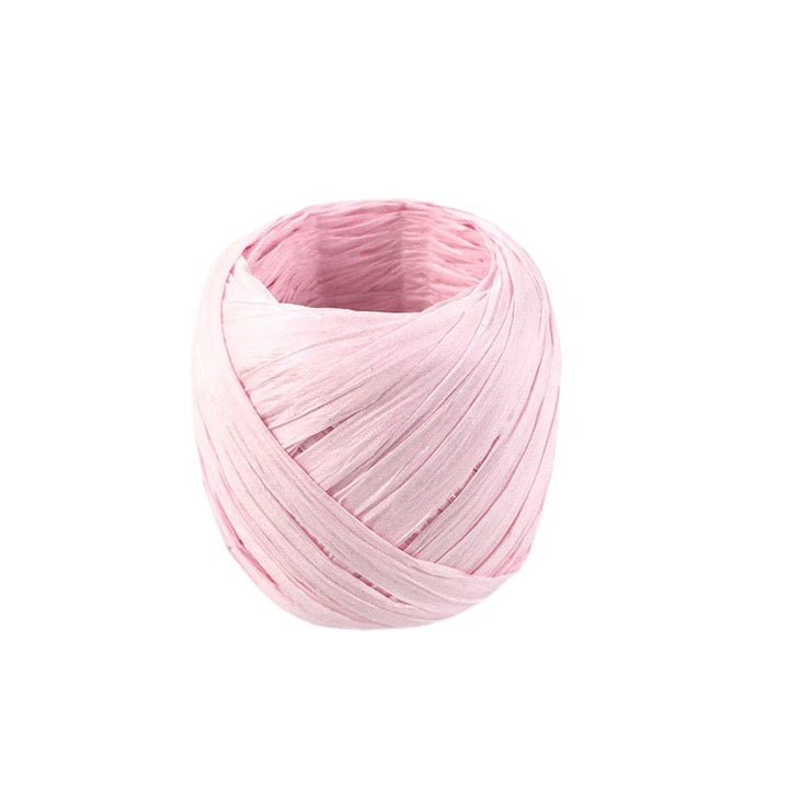 10 Rolls Raffia Ribbon Rope Twine Strings Florist Bouquets Packaging Ribbon