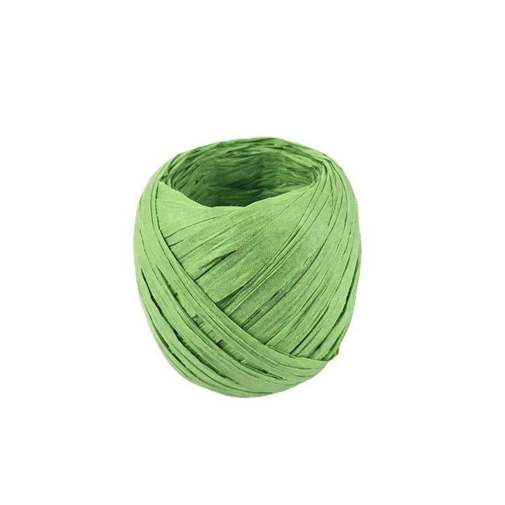 10 Rolls Raffia Ribbon Rope Twine Strings Florist Bouquets Packaging Ribbon