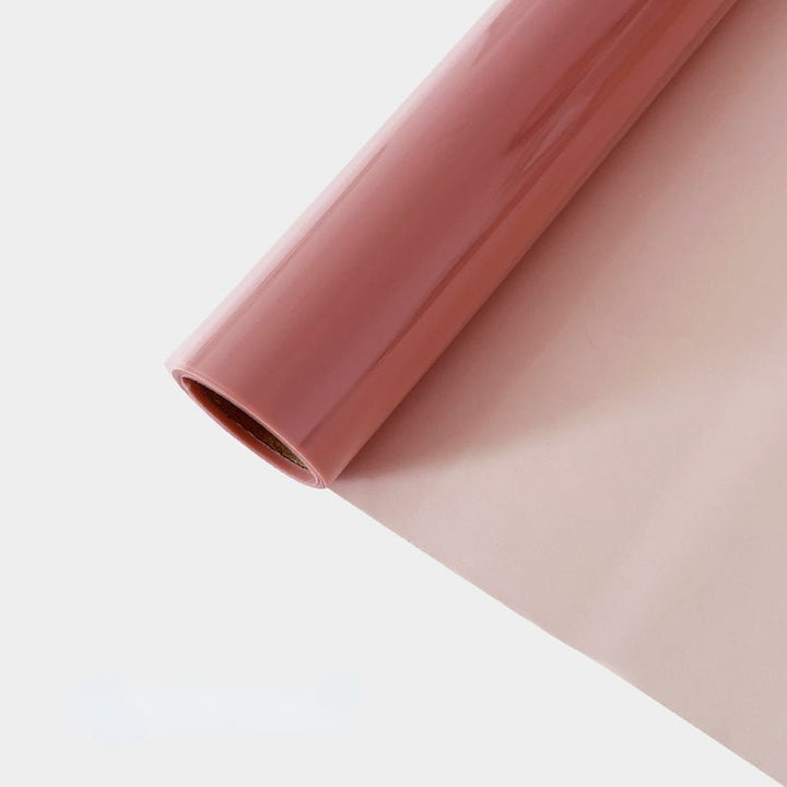 10 Yards Colored Clear Cellophane Wrapping Paper Roll for Flowers