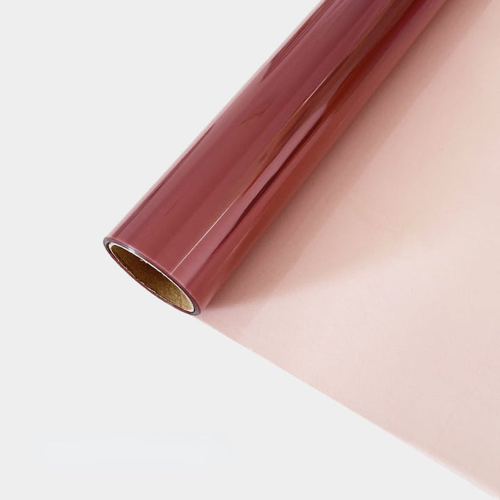 10 Yards Colored Clear Cellophane Wrapping Paper Roll for Flowers