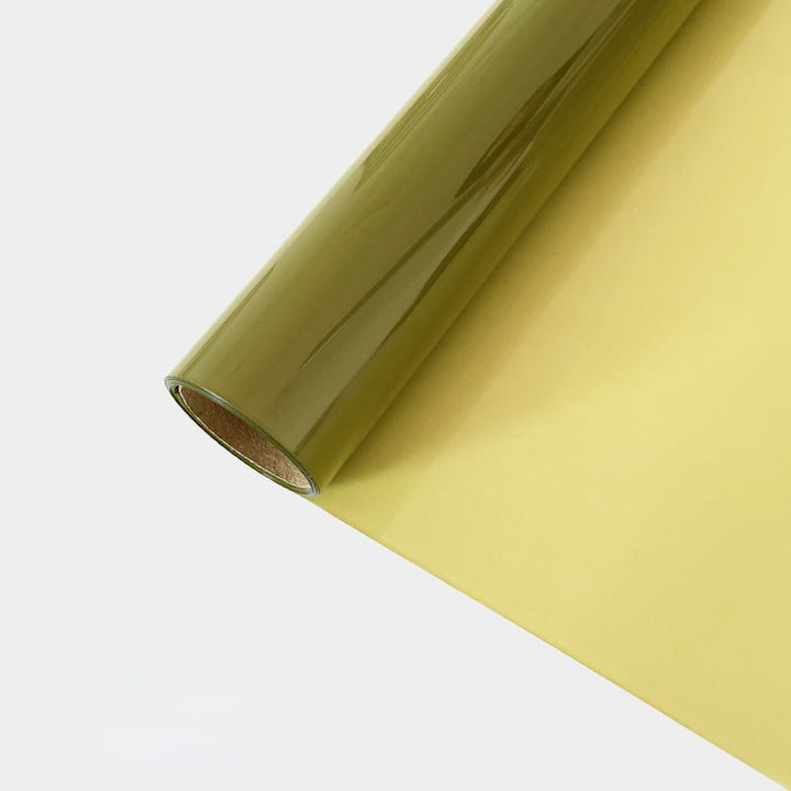 10 Yards Colored Clear Cellophane Wrapping Paper Roll for Flowers