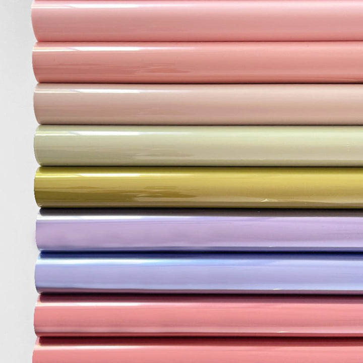 10 Yards Colored Clear Cellophane Wrapping Paper Roll for Flowers