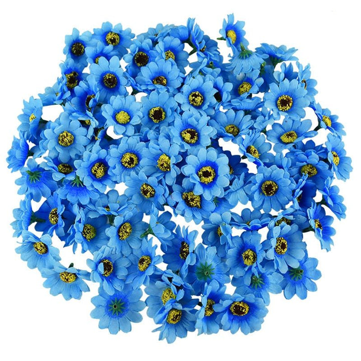 100pcs Artificial Sunflower Head for DIY Decoration is a perfect addition to your floral supplies collection.