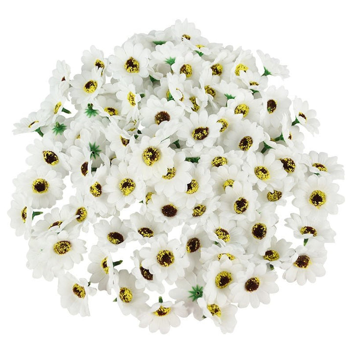 100pcs Artificial Sunflower Head for DIY Decoration is a perfect addition to your floral supplies collection.