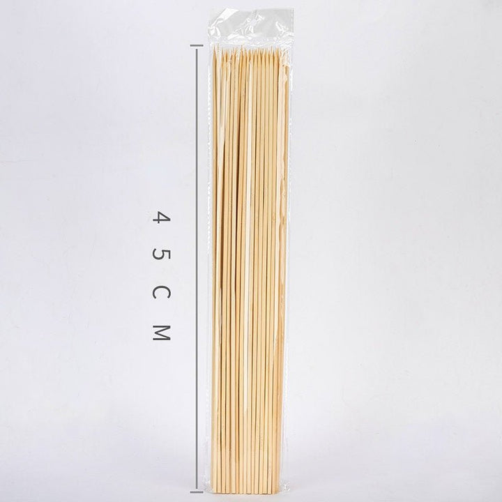 100pcs Bamboo Sticks Snack Strawberry Bouquet Materials, perfect as decorative floral.