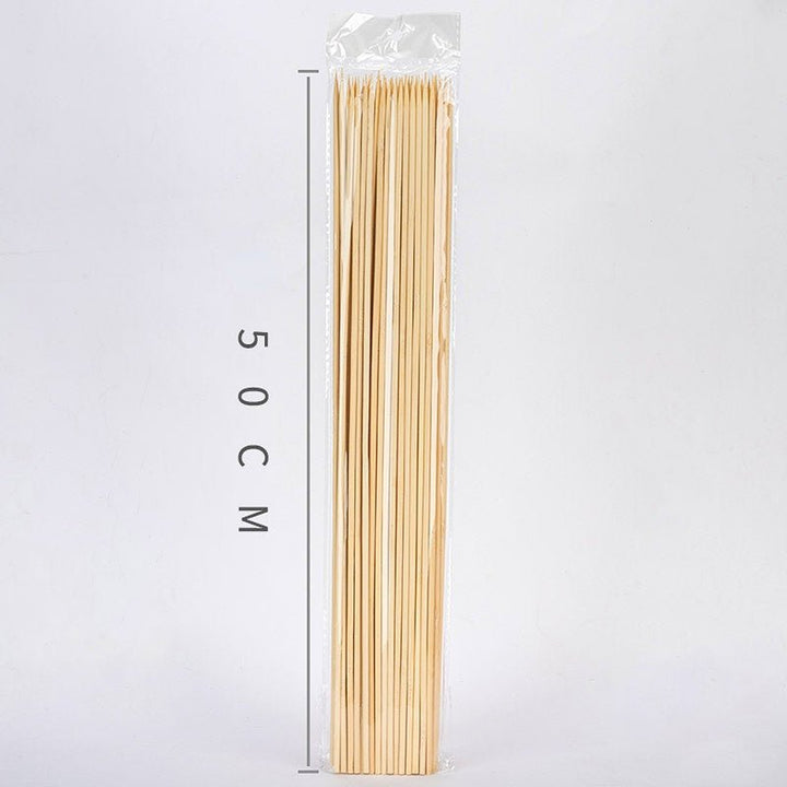 100pcs Bamboo Sticks Snack Strawberry Bouquet Materials, perfect as florist supply.