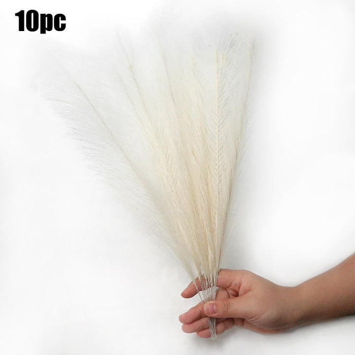 10pcs Artificial Pampas Grass Bouquet