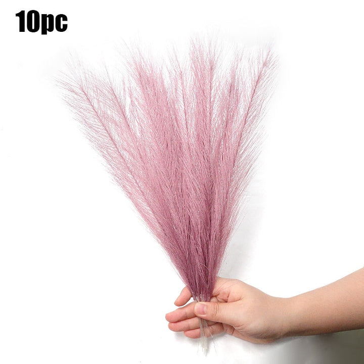 10pcs Artificial Pampas Grass Bouquet