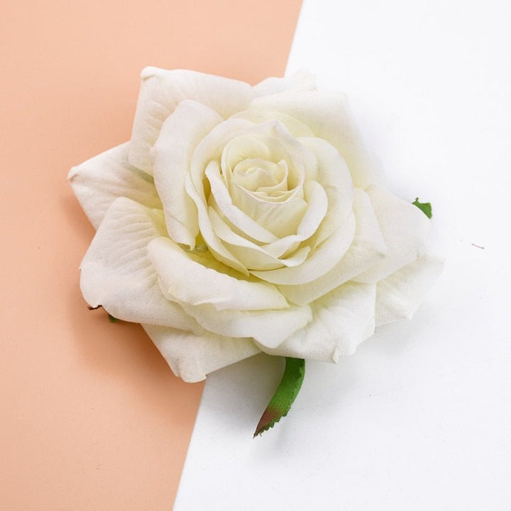 10CM Artificial Roses Flower Heads for DIY Craft Pack 10 is a perfect addition to your florist supplies collection.