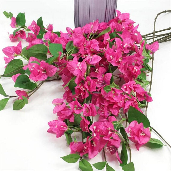 Artificial Plastic Bougainvillea Pack 10, perfect as faux plant.