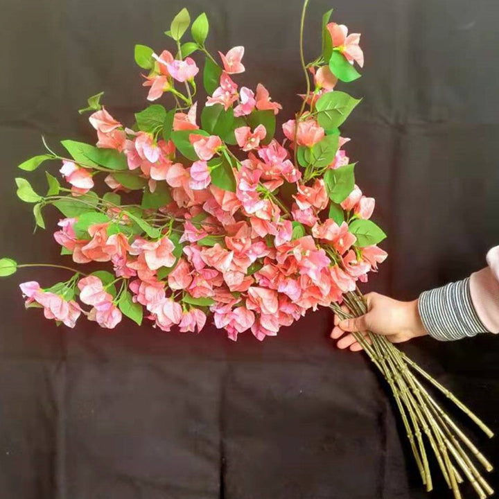 Artificial Plastic Bougainvillea Pack 10, perfect as faux plants.