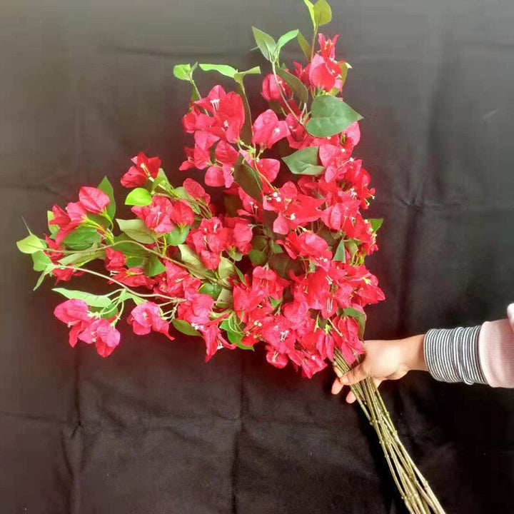 Artificial Plastic Bougainvillea Pack 10, perfect as faux plants.