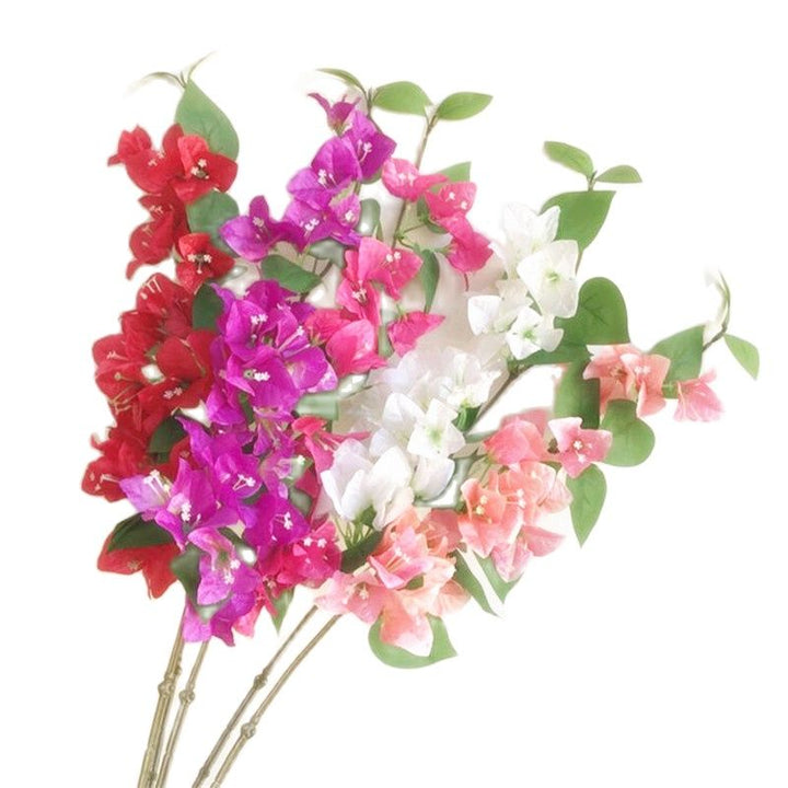 Artificial Plastic Bougainvillea Pack 10, perfect as artificial plants for outdoors.