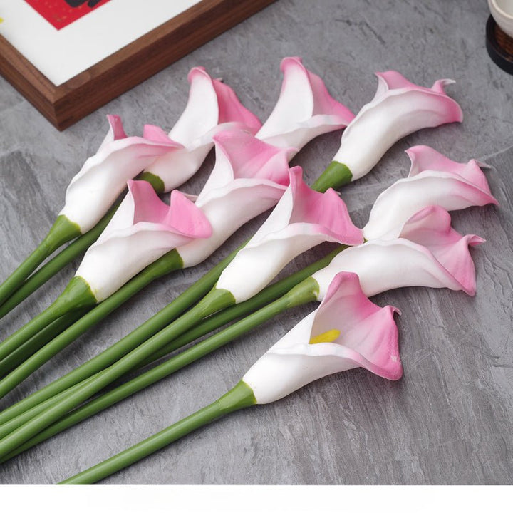 10pcs Artificial Calla Lily, perfect as silk flowers.