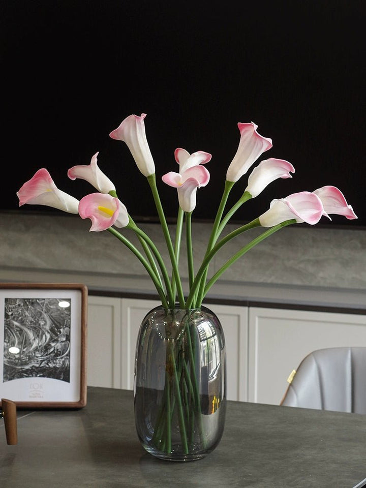 10pcs Artificial Calla Lily, perfect as artificial flower.