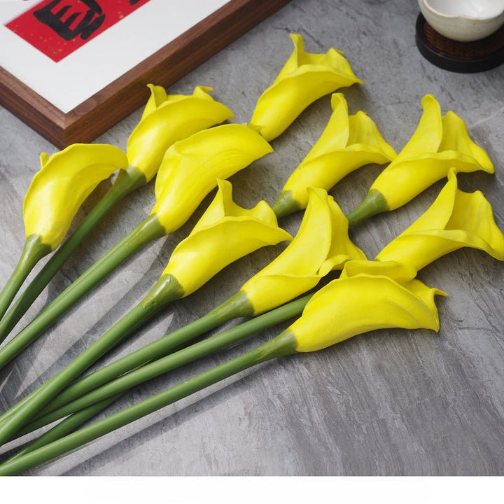 10pcs Artificial Calla Lily, perfect as silk flower.