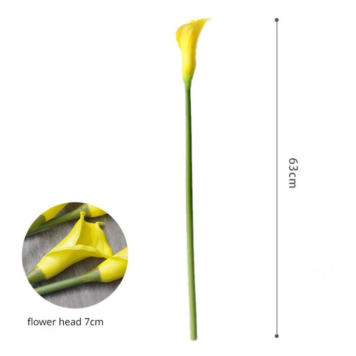 10pcs Artificial Calla Lily, perfect as flower stem.