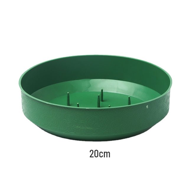 10pcs Green Centerpiece Trays for Flower Arrangements is an ideal addition to your oasis floral foam collection.