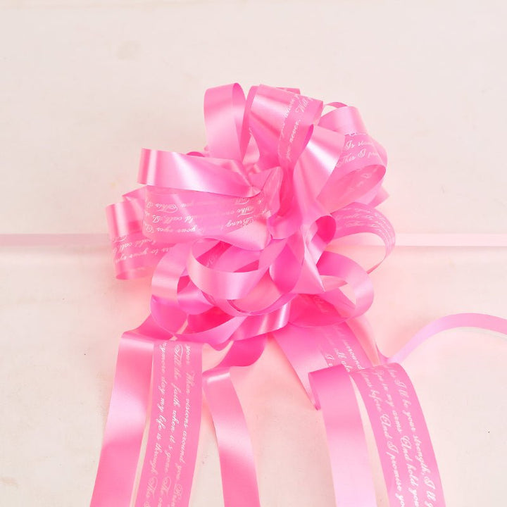 10pcs Large Pull String Ribbon Bows for Gift Wrapping