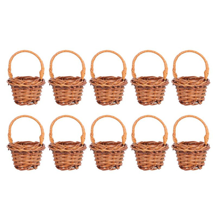 10pcs Mini Size Flower Baskets