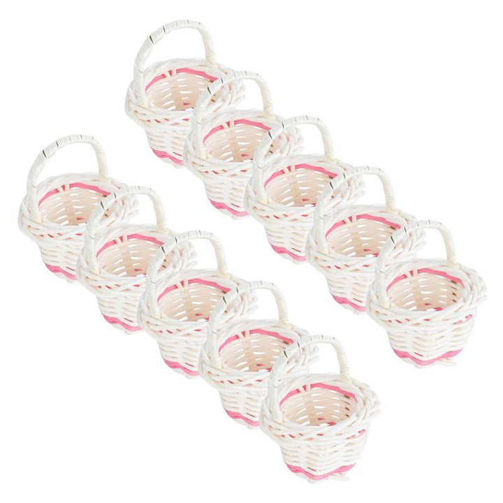 10pcs Mini Size Flower Baskets