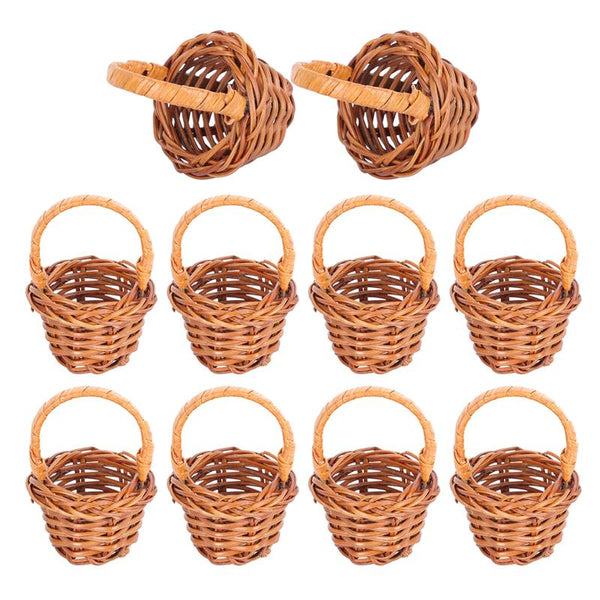 10pcs Mini Size Flower Baskets