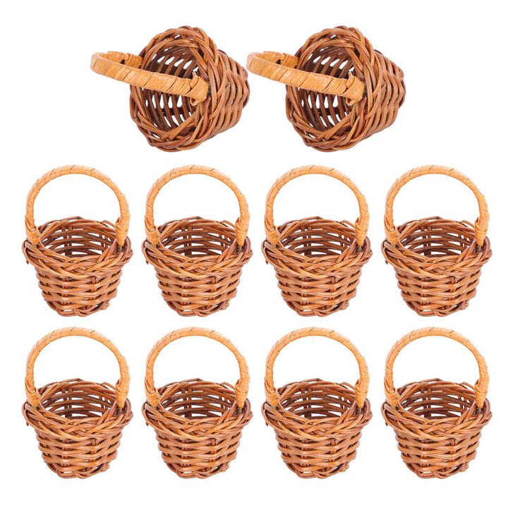 10pcs Mini Size Flower Baskets