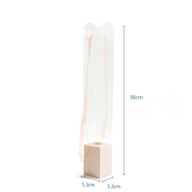 10pcs Transparent PVC Single Flower Wrapping Box is a delightful addition to your valentine's day flowers collection.