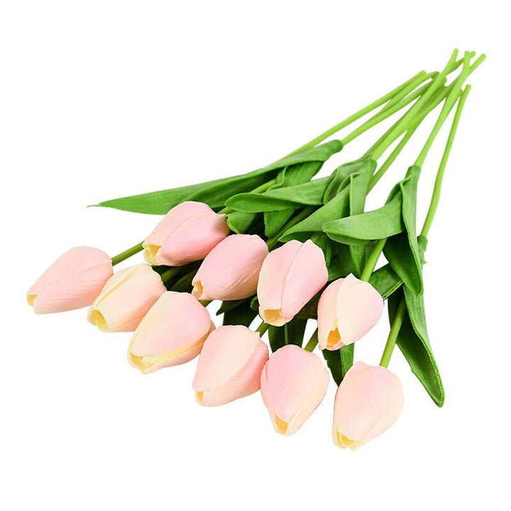 10pcs Tulip Artificial Flower for Home Decor, perfect as florist fake flowers.