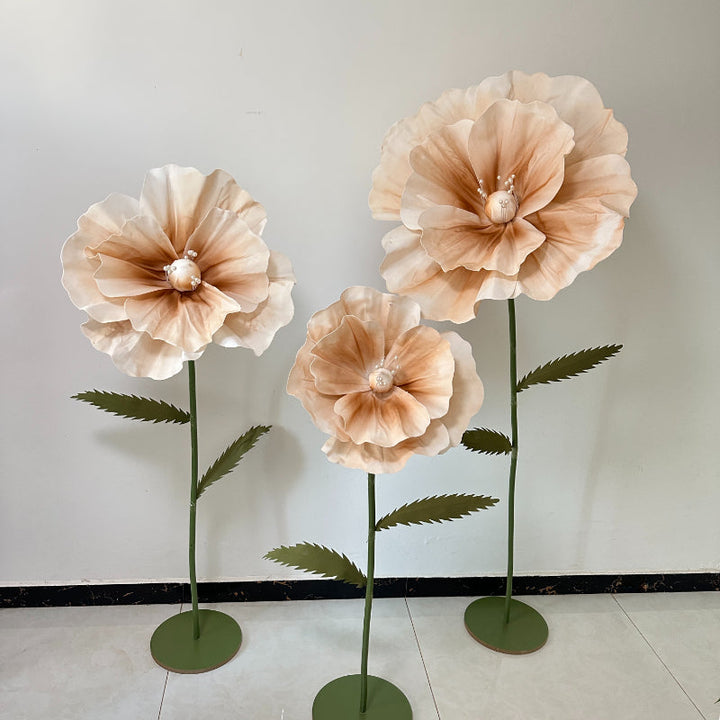 wedding decoration of 3 Large Paper Art Flower Decoration designed for wedding decoration, perfect wedding decorations