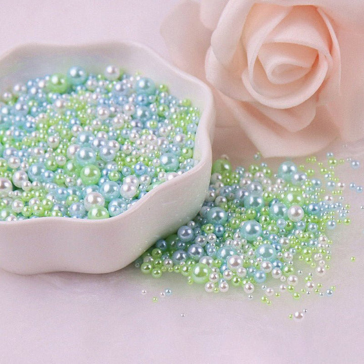 150pcs 3mm-8mm ABS Colored Pearl Vase Fillers