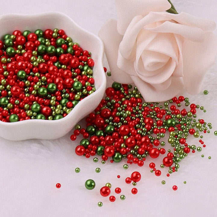 150pcs 3mm-8mm ABS Colored Pearl Vase Fillers