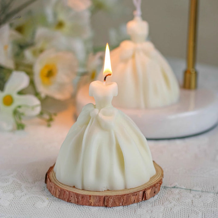 White Wedding Dress Aromatherapy Candle