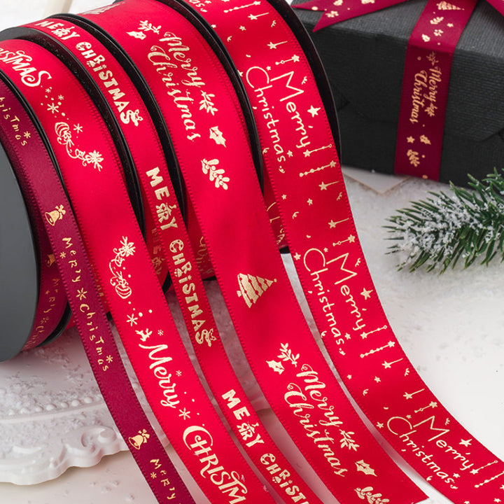 24 Yards Christmas Satin Ribbon for Crafts is a wonderful addition to your christmas decor collection.