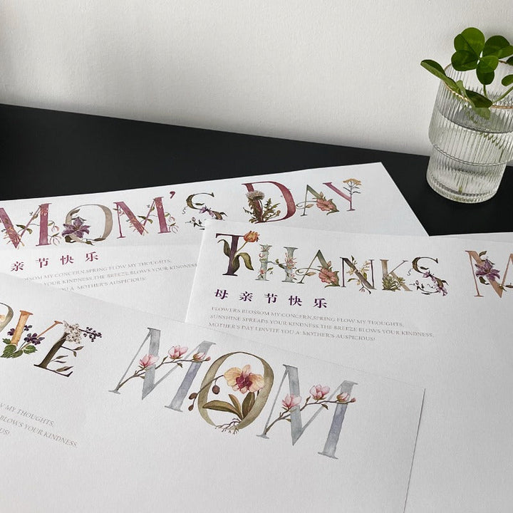 Mother's Day Florist Wrap Paper Pack 10 (32x48cm)