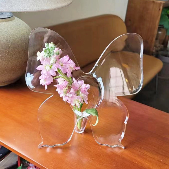 Butterfly Acrylic Photo Frame Flower Vase