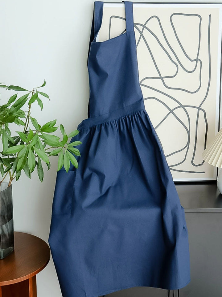 Water-Resistant Summer Cotton Apron for Women